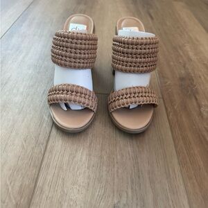 DV by Dolce Vita Tan Woven Sandals
